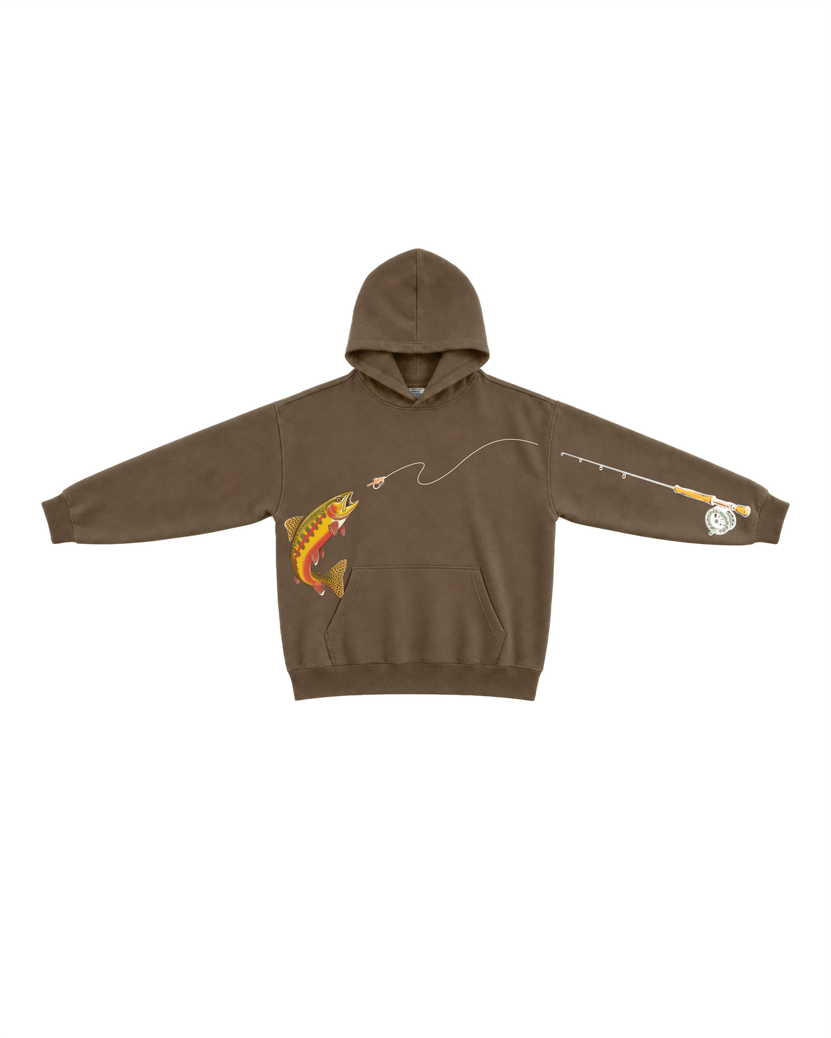 River Days Golden Trout Fly Fishing Hoodie