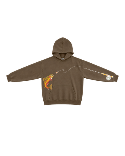 River Days Golden Trout Fly Fishing Hoodie