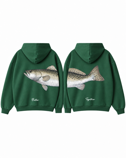 Better Together Speckled Trout Couple Hoodie Set