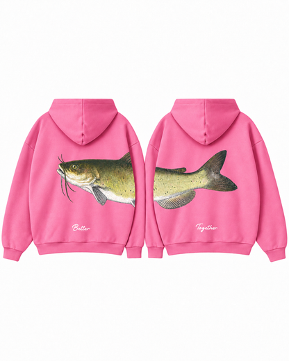 Better Together Channel Catfish Couple Hoodie Set