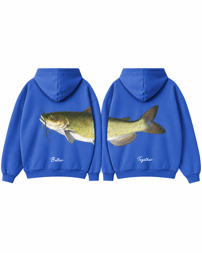 Better Together Channel Catfish Couple Hoodie Set