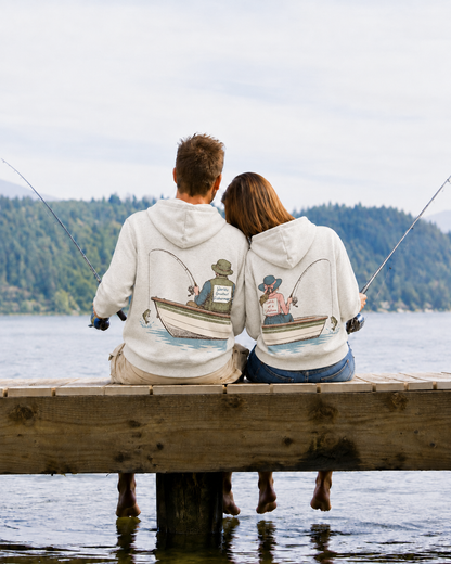 Catch of a Lifetime Fishing Couple Hoodie Set