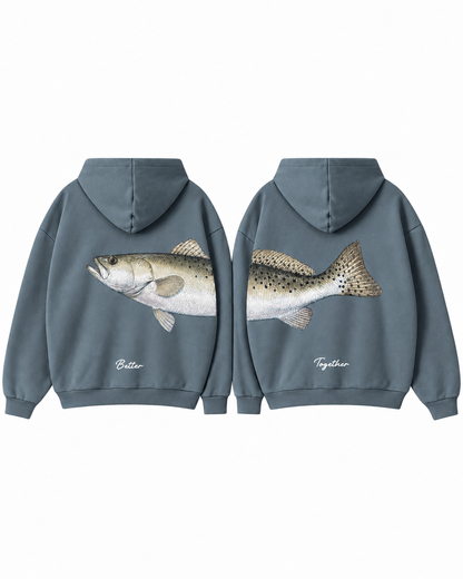 Better Together Speckled Trout Couple Hoodie Set