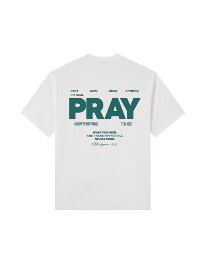 The "Pray About Everything" Oversized Tee