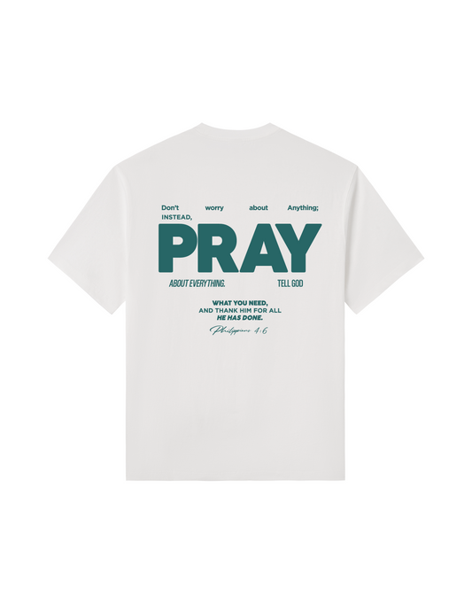 The "Pray About Everything" Oversized Tee
