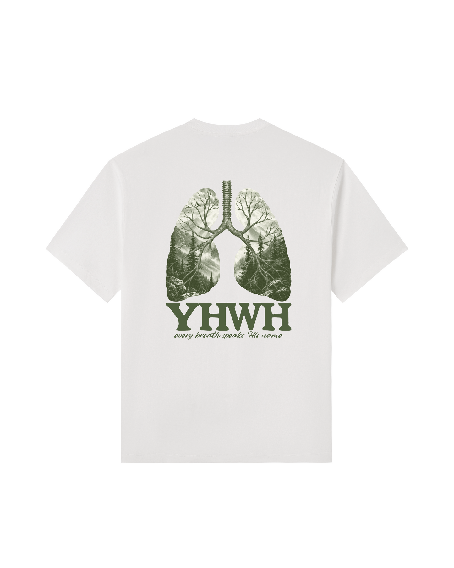 Every Breath Speaks His Name T-Shirt – 100% Cotton