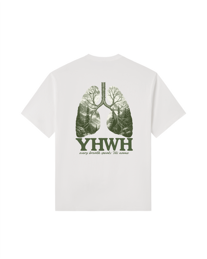 Every Breath Speaks His Name T-Shirt – 100% Cotton