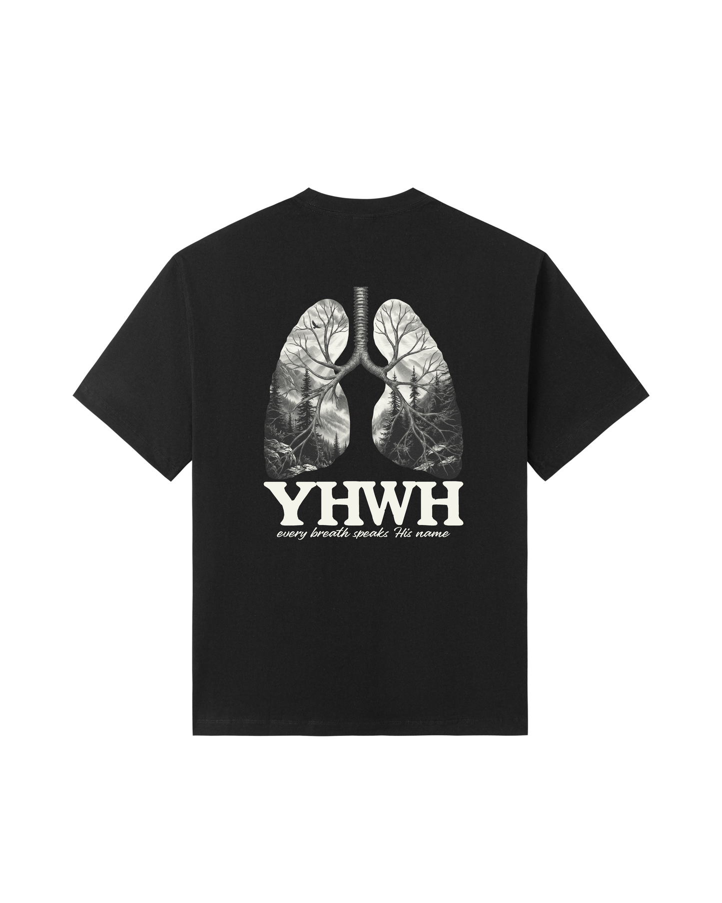 Every Breath Speaks His Name T-Shirt – 100% Cotton