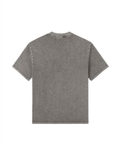 Count It All Joy Smile Washed Gray Tee