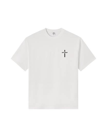 Need Prayer? Tap My Shoulder 100% Cotton T-Shirt