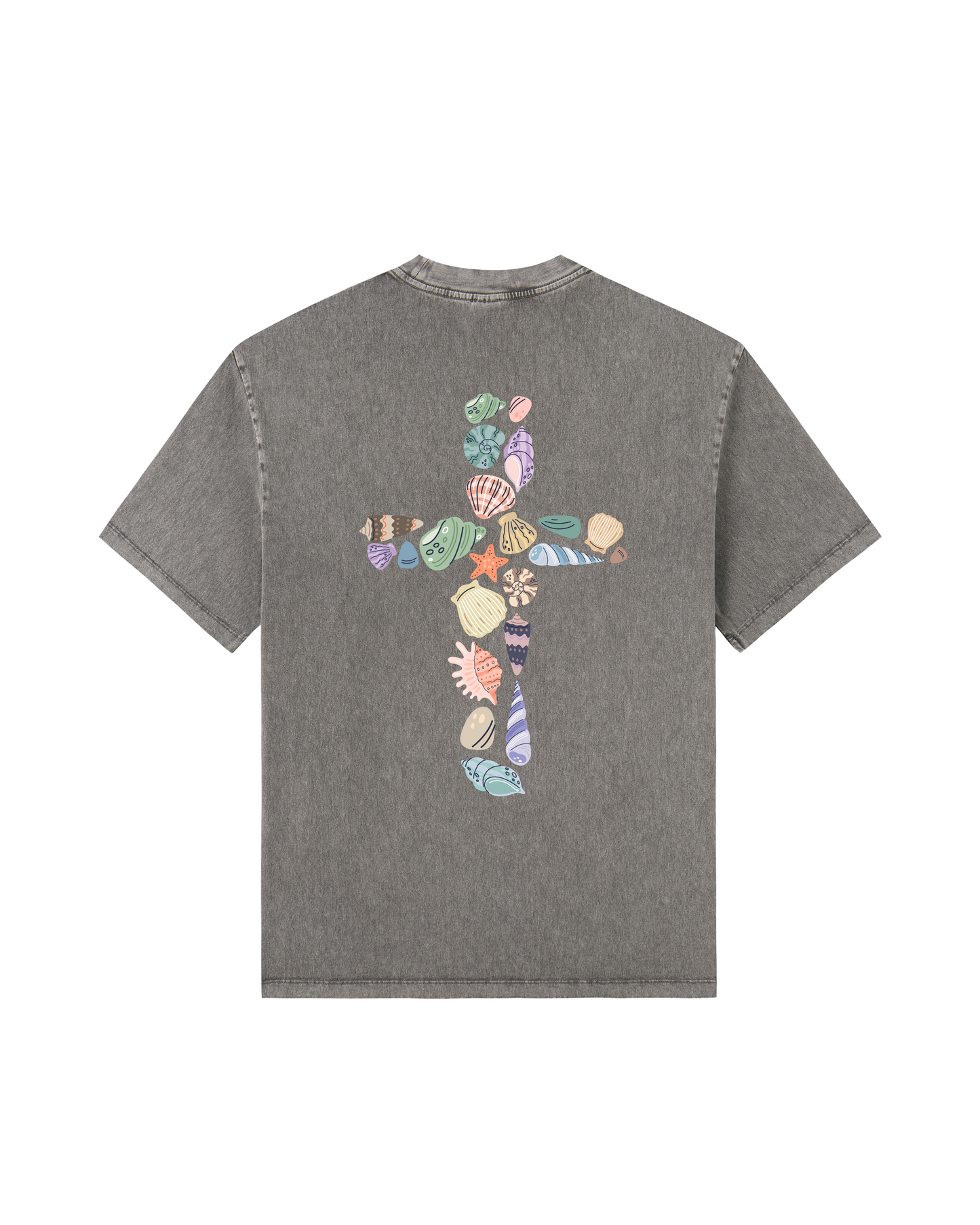 Seashell Cross Tee