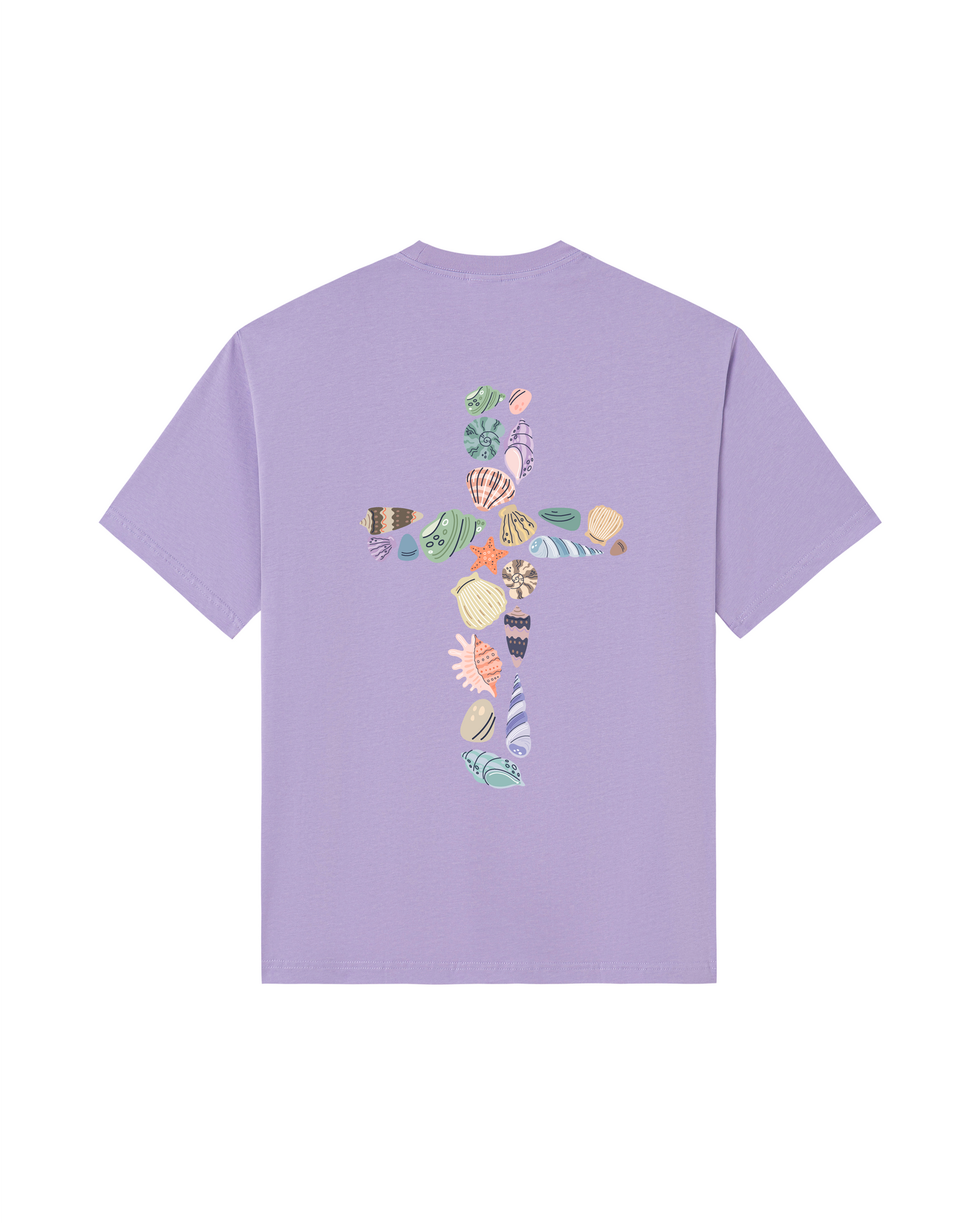 Seashell Cross Tee