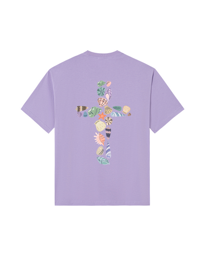 Seashell Cross Tee