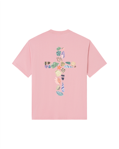 Seashell Cross Tee