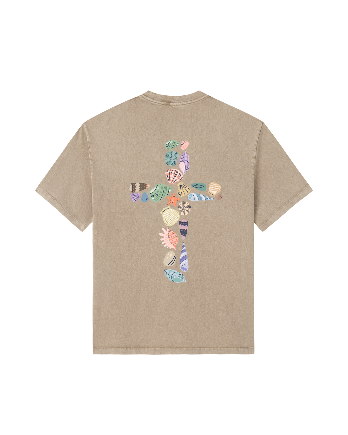 Seashell Cross Tee