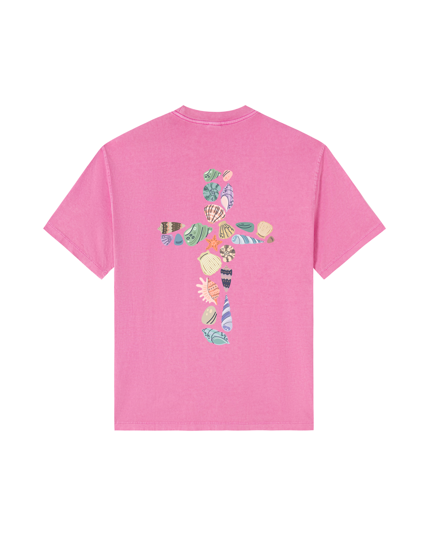 Seashell Cross Tee