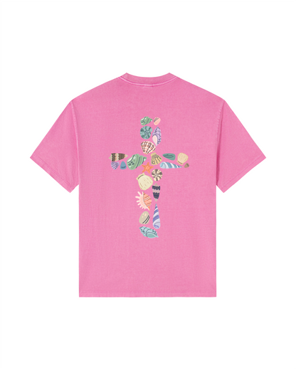 Seashell Cross Tee