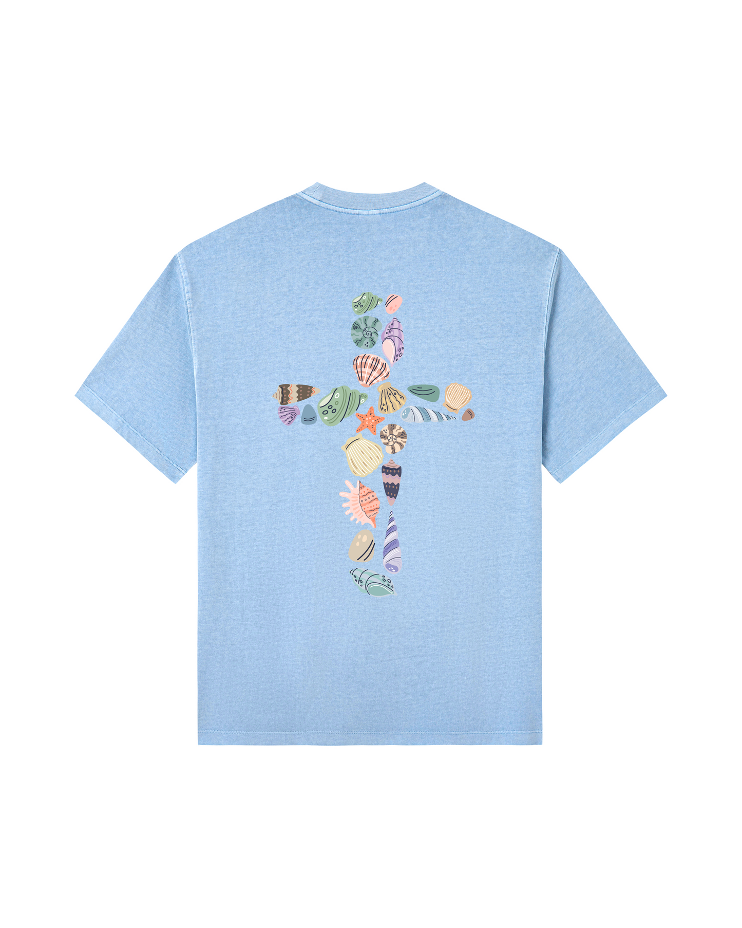 Seashell Cross Tee