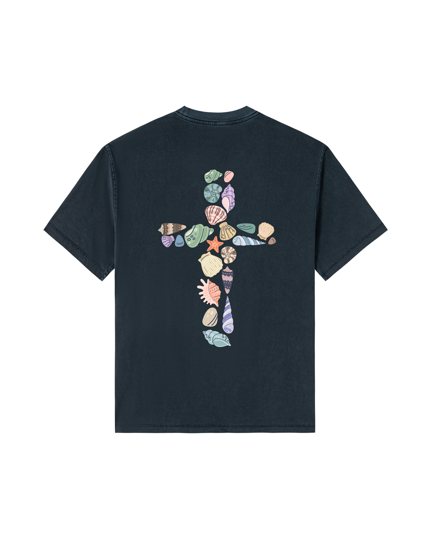 Seashell Cross Tee