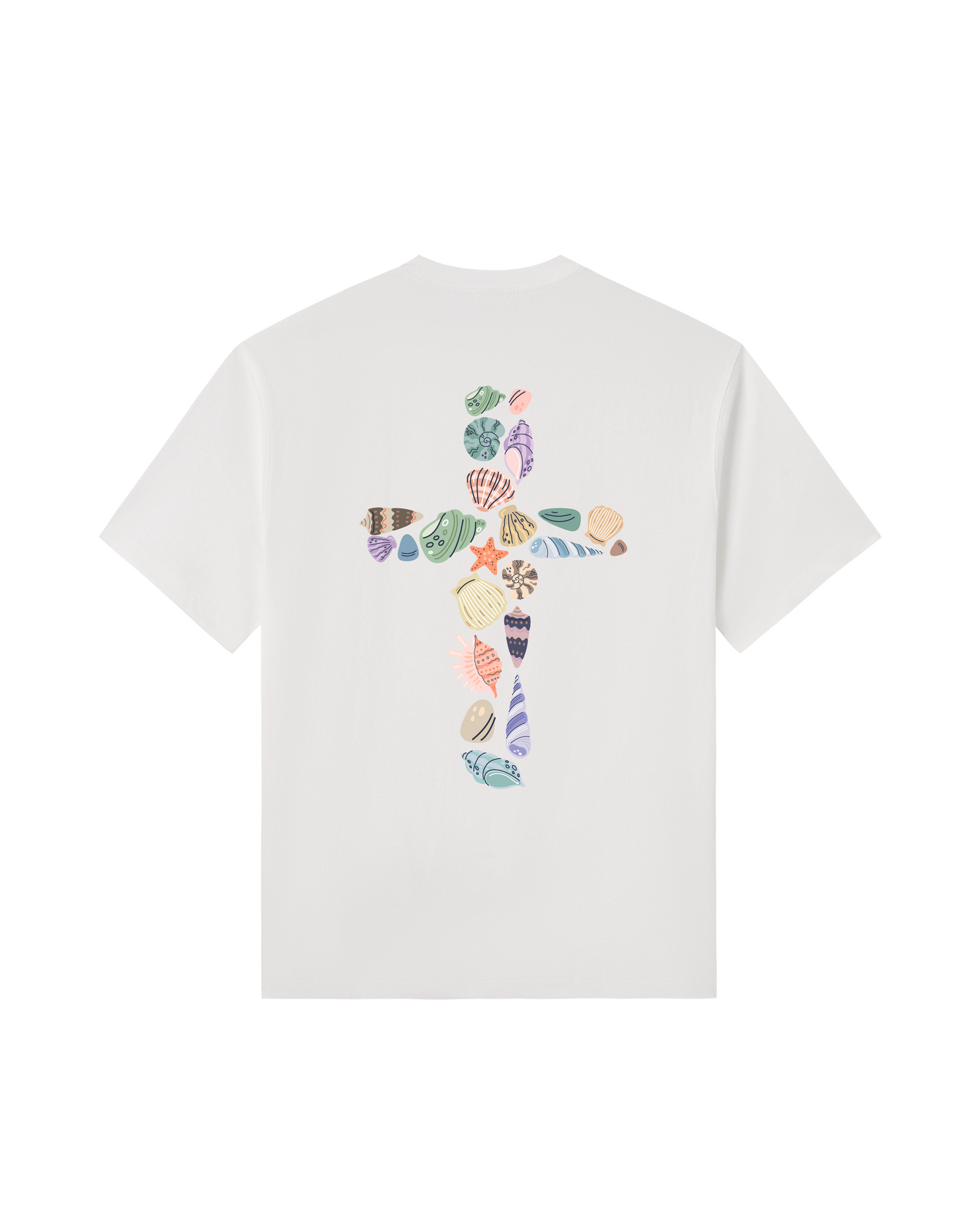 Seashell Cross Tee