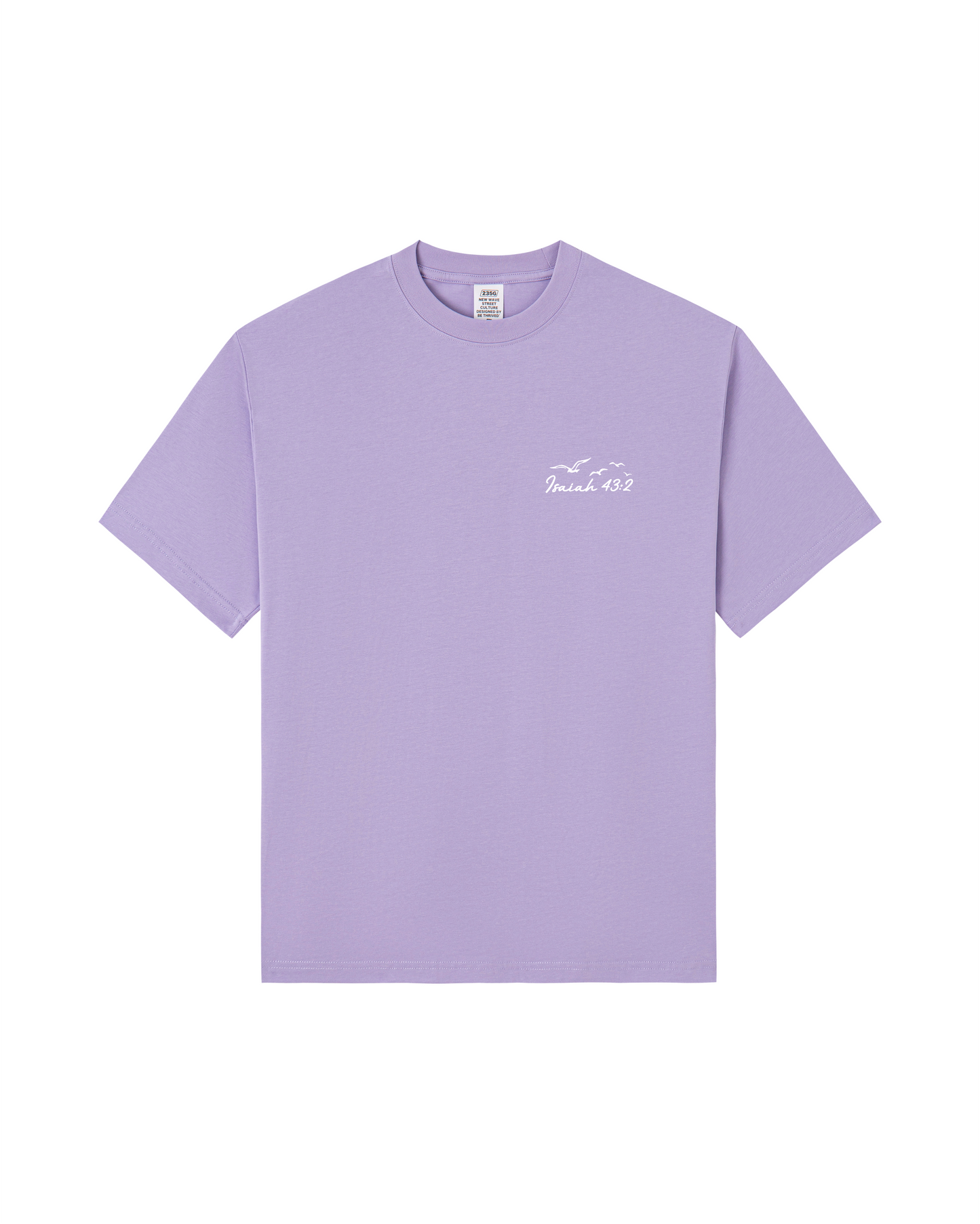 When You Go Through Deep Waters Isaiah 43:2 Tee