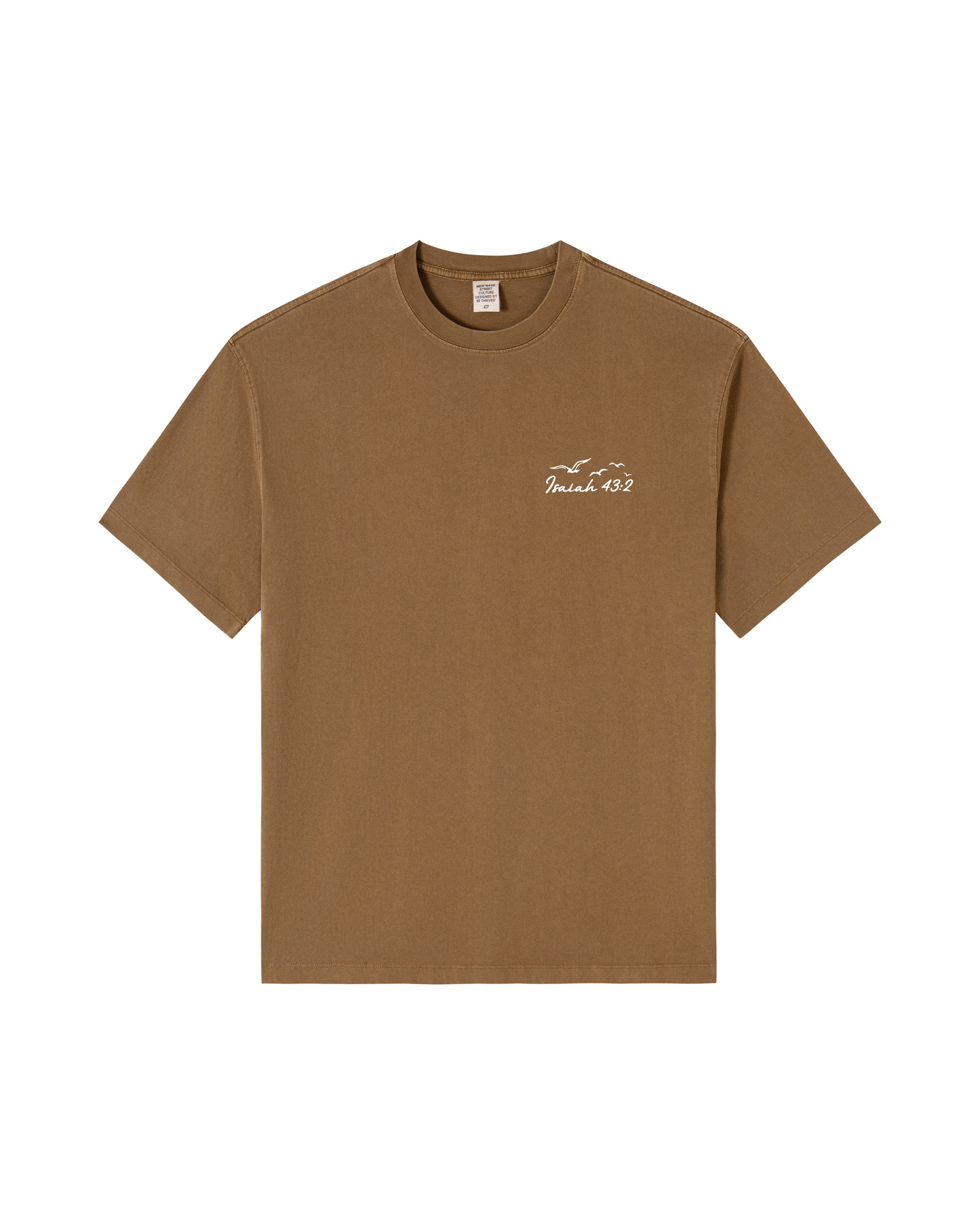 When You Go Through Deep Waters Isaiah 43:2 Tee