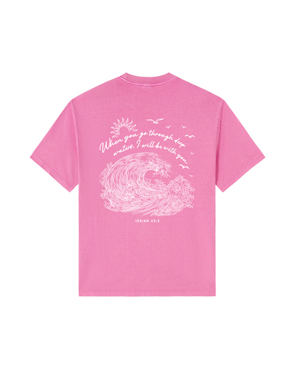 When You Go Through Deep Waters Isaiah 43:2 Tee