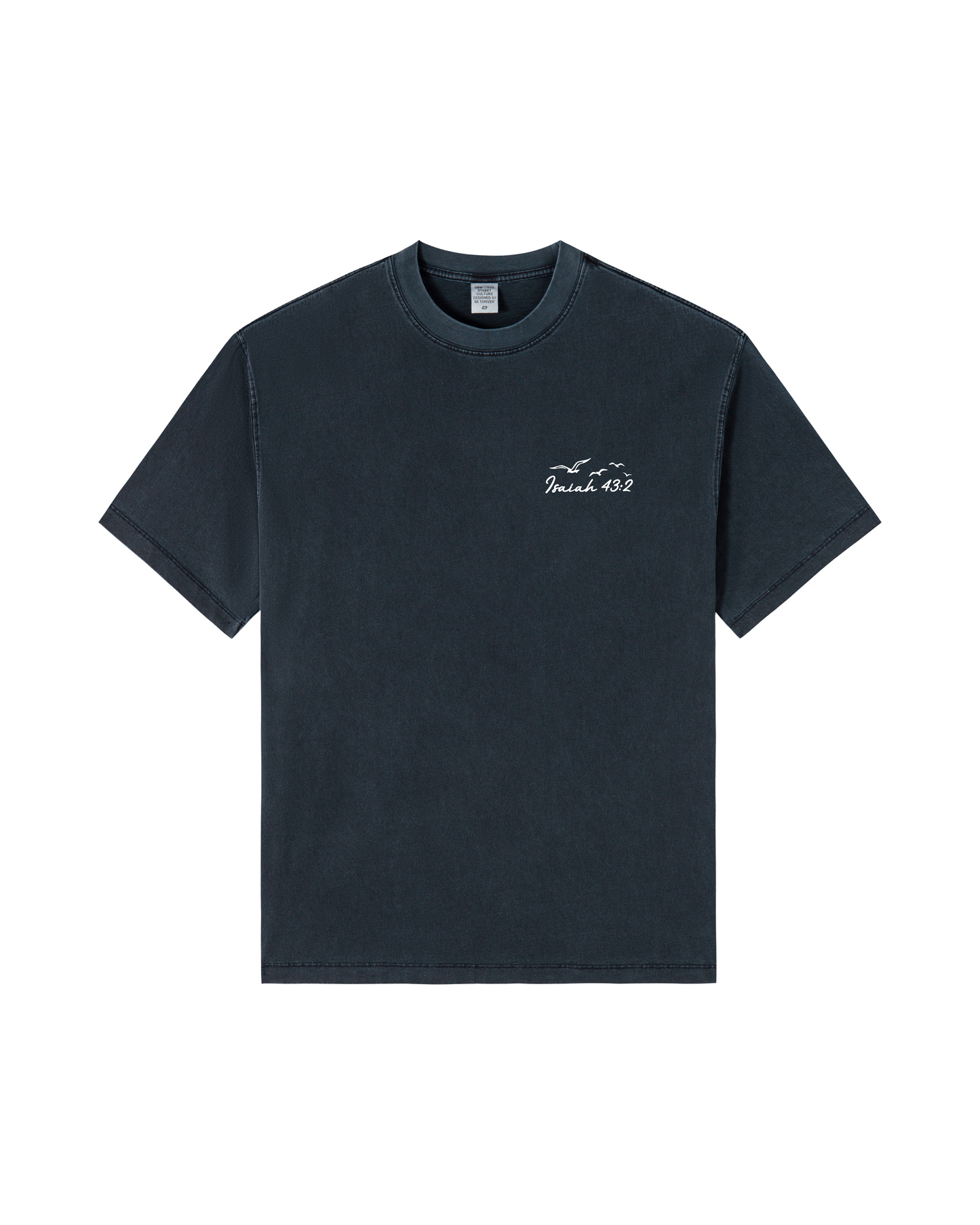 When You Go Through Deep Waters Isaiah 43:2 Tee