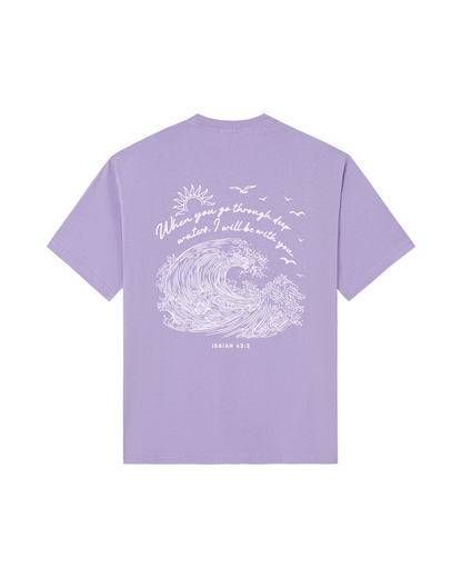 When You Go Through Deep Waters Isaiah 43:2 Tee