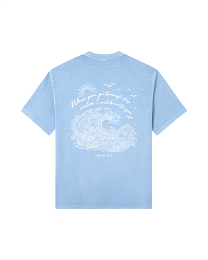 When You Go Through Deep Waters Isaiah 43:2 Tee