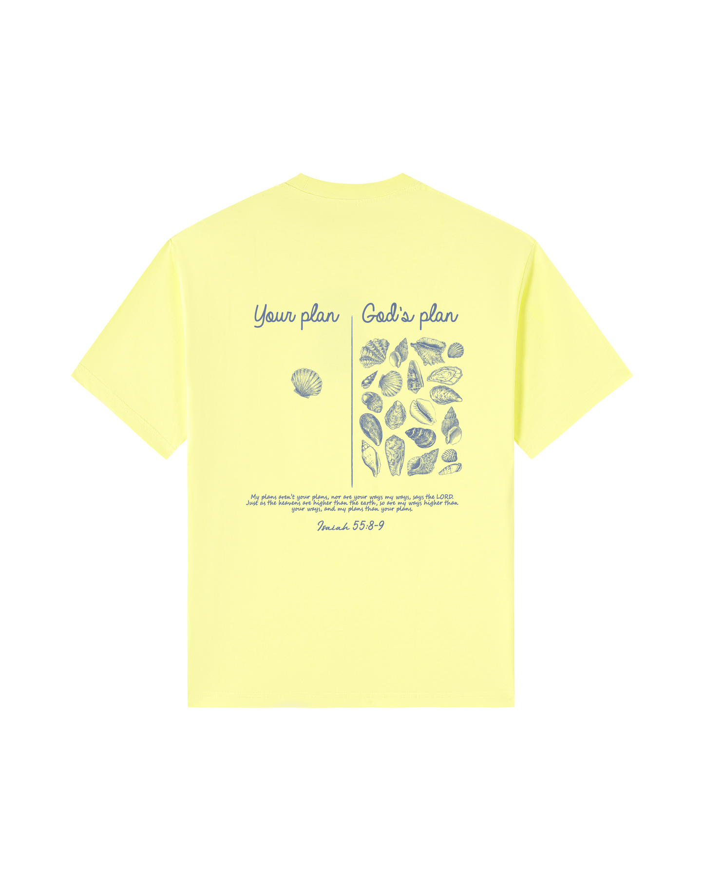 Your Plan God’s Plan Isaiah 55:8–9  Tee