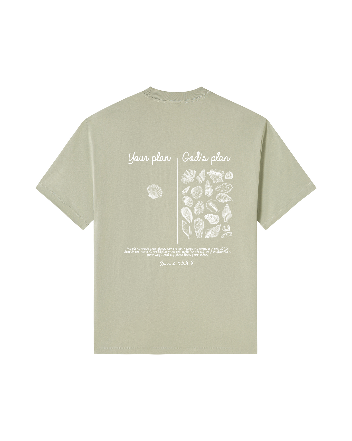 Your Plan God’s Plan Isaiah 55:8–9  Tee