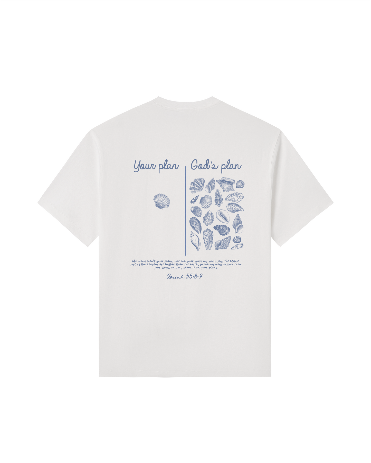 Your Plan God’s Plan Isaiah 55:8–9  Tee