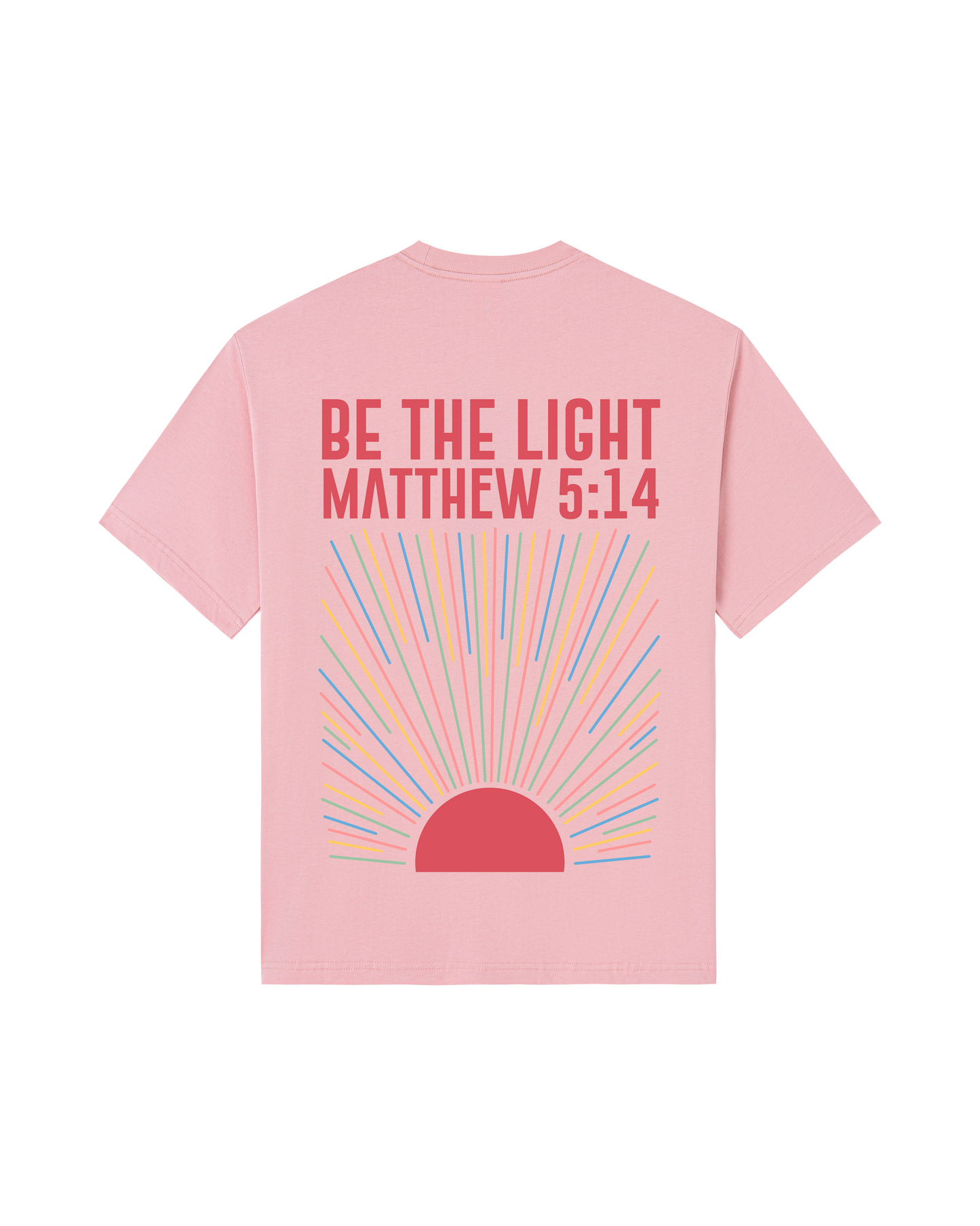 Be The Light  – Matthew 5:14 Premium Cotton Tee