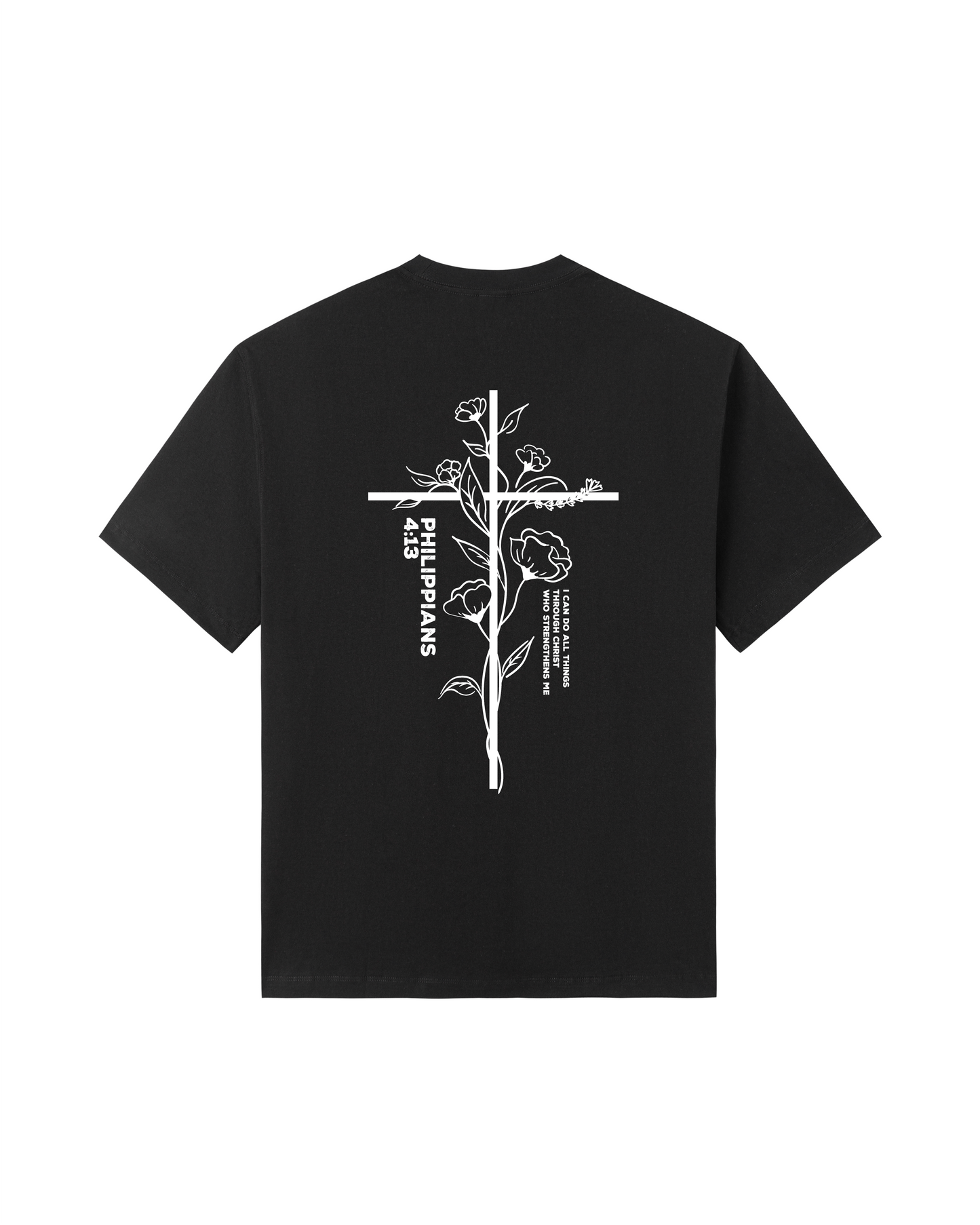 Philippians 4:13 “I Can Do All Things” 100% Cotton Tee