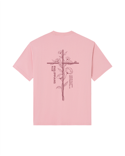 Philippians 4:13 “I Can Do All Things” 100% Cotton Tee