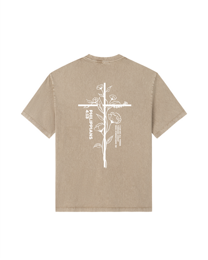 Philippians 4:13 “I Can Do All Things” 100% Cotton Tee