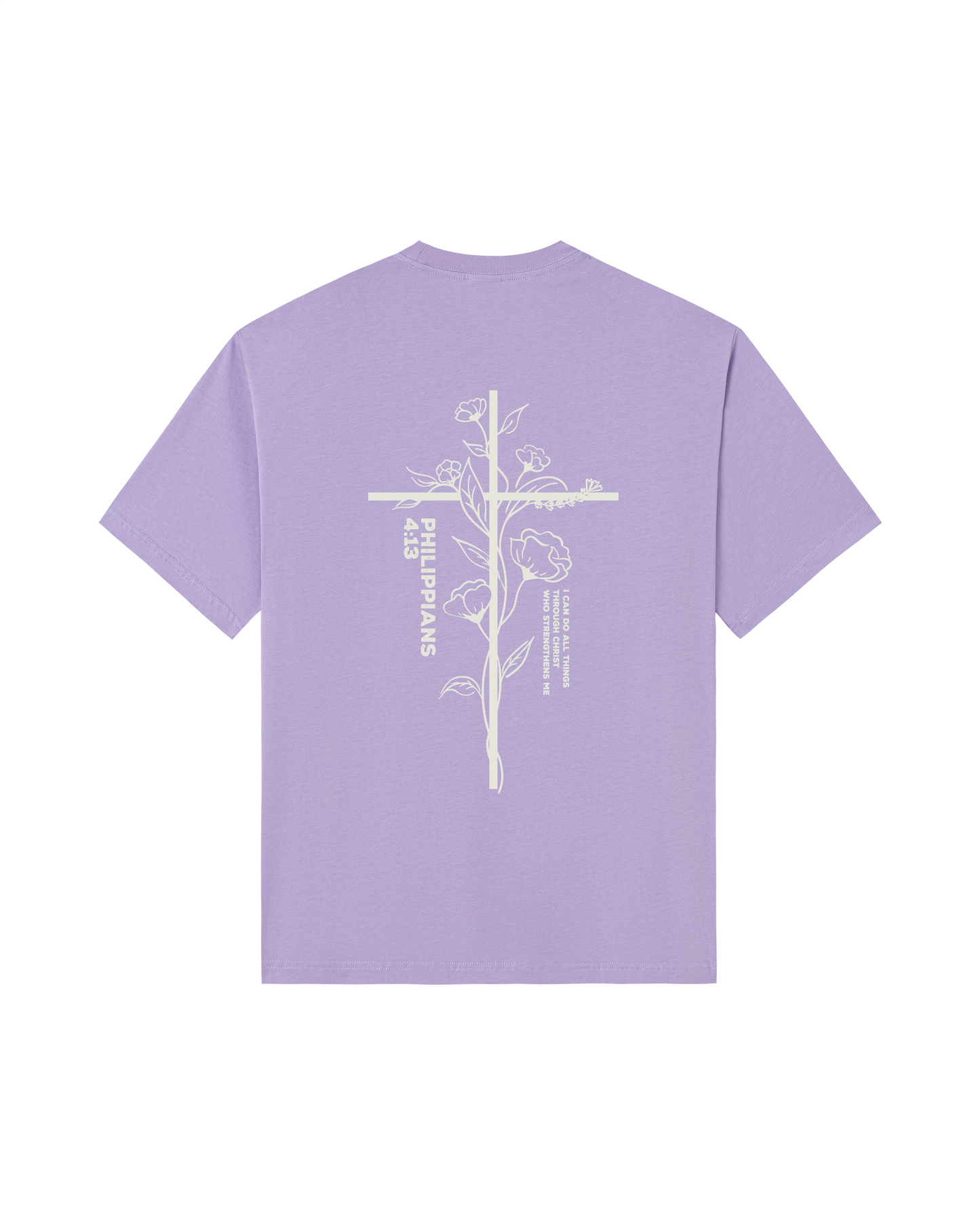 Philippians 4:13 “I Can Do All Things” 100% Cotton Tee