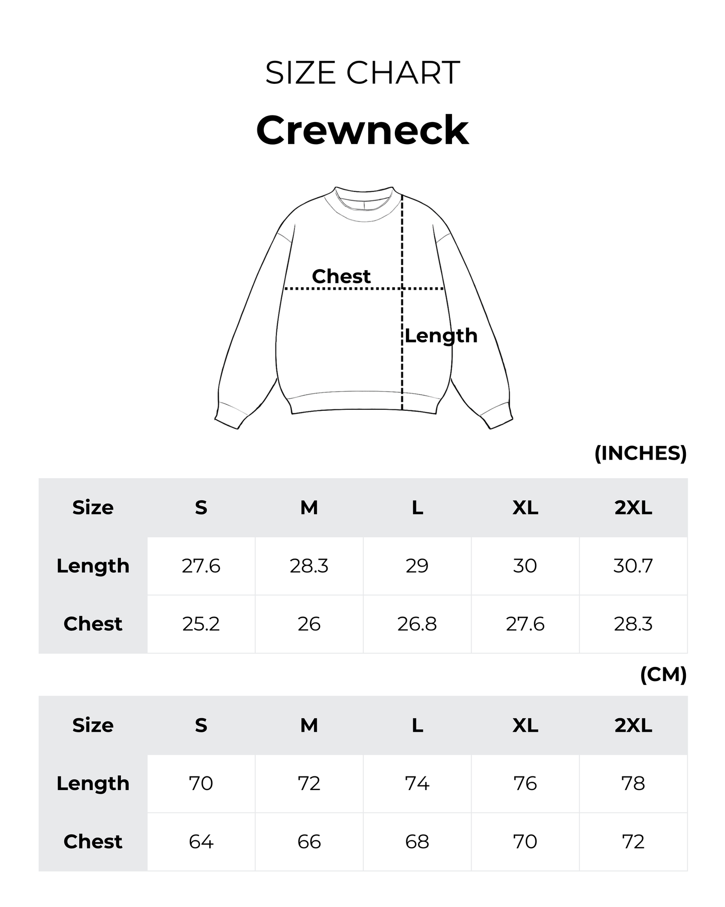 Seashell Cross Crewneck