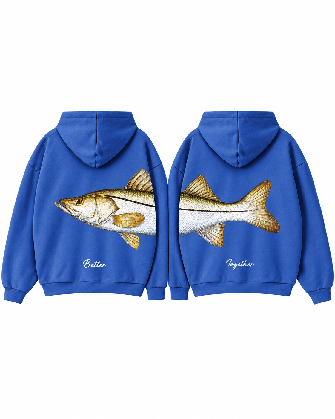 Better Together Snook Couple Hoodie Set