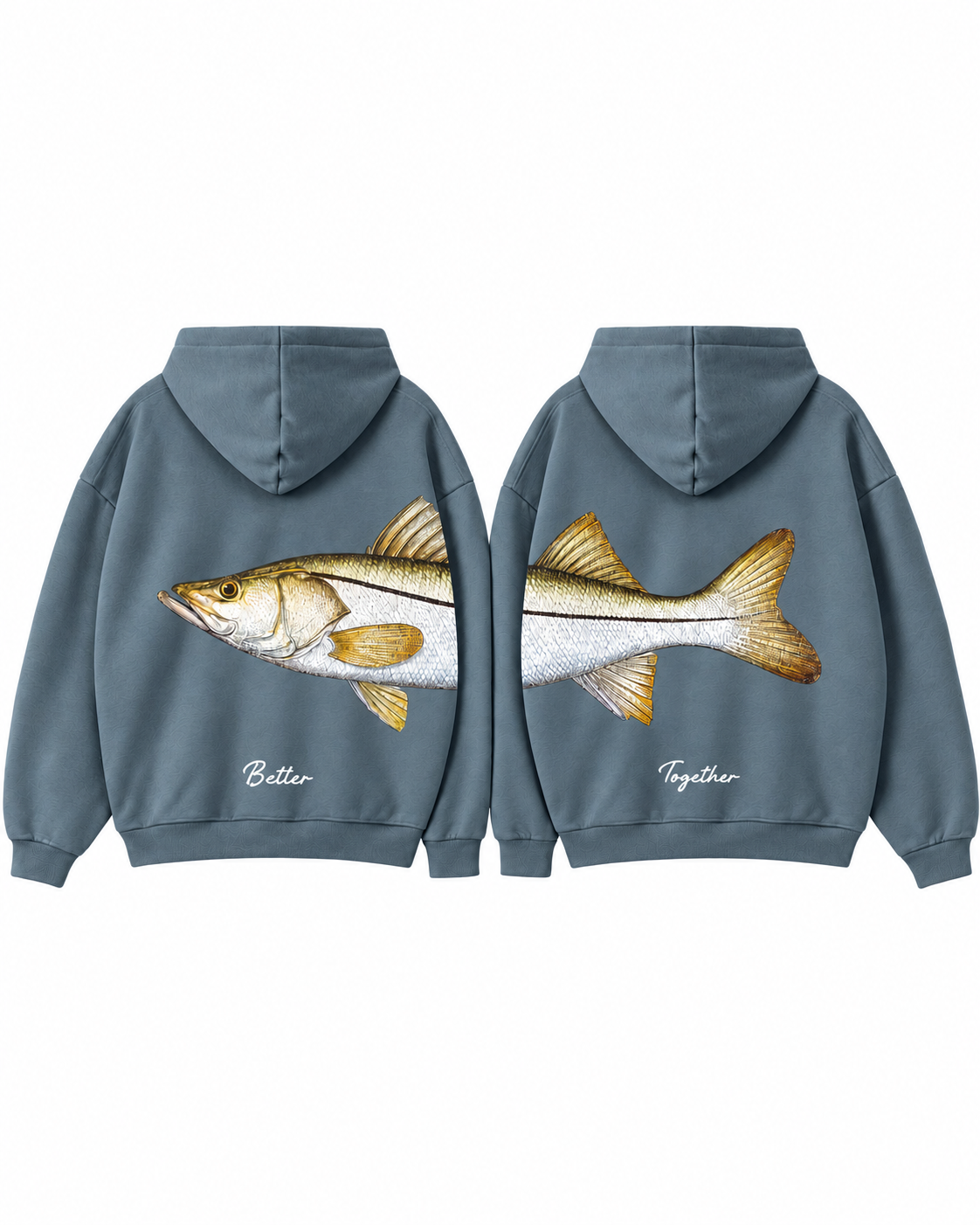 Better Together Snook Couple Hoodie Set